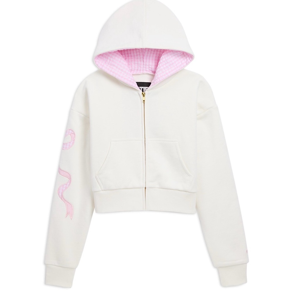 Katie J NYC White and Pink Jogger Set. Like new - Picture 7 of 10